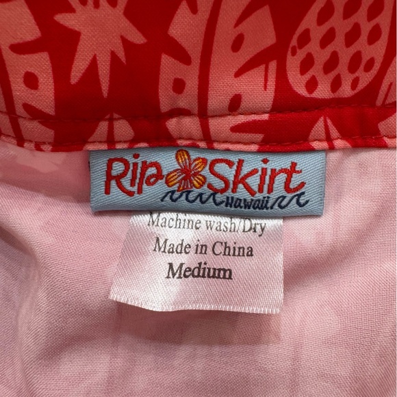 Ripskirt Hawaii Length 2 Wrap Skirt Beach Coverup 19” Medium - Picture 3 of 4